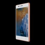 Nokia 3 Copper White front