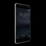 Nokia 5 Silver front