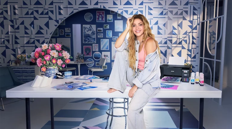 Epson s&rsquo;associe à Shakira : L&rsquo;icône mondiale de la musique devient ambassadrice pour la région META-CWA