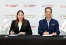 Tunisair et Etihad Airways unissent leurs réseaux avec un accord de codeshare