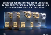 Tunisia Digital Awards 2026 : Carrefour Tunisie décroche cinq trophées, dont quatre Gold, et s’impose comme la marque la plus primée