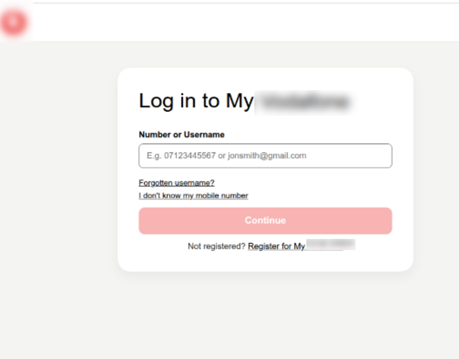 Exemple de page de phishing